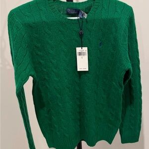 Polo by Ralph Lauren Women’s Green wool/cashmere Sweater